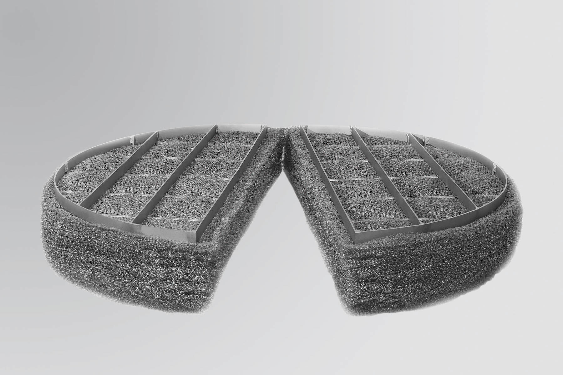 Demister (aufgeklappt)