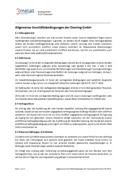 Vorschau AGB Doering GmbH